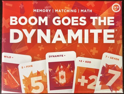 Boom goes the dynamite card - boom,